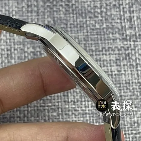 OmegaSeamaster1:1super watch men's white dialleather strap picture and price front live photo