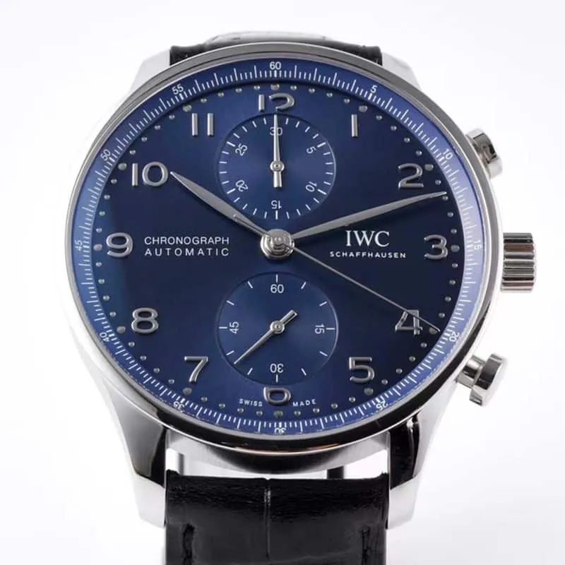 Front view of IWC's Portuguese IW371615 imitation watch