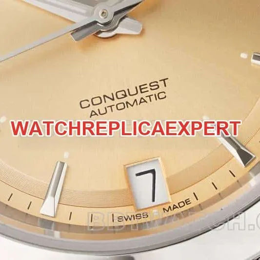 AF FactoryLongines Concas 1:1super gold plate L3.430.4.62.6front live photo