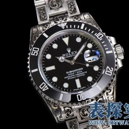 RolexBlack Submariner factory high-quality hand-carved gold men's watch_price_style pictures_quality details