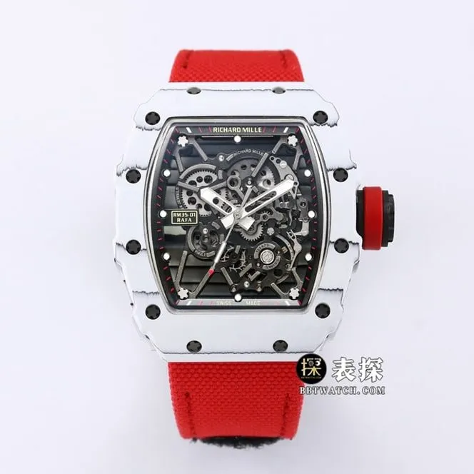 Richard Mille1:1replica watch,bbrRM 35-01replica watch,front live photo