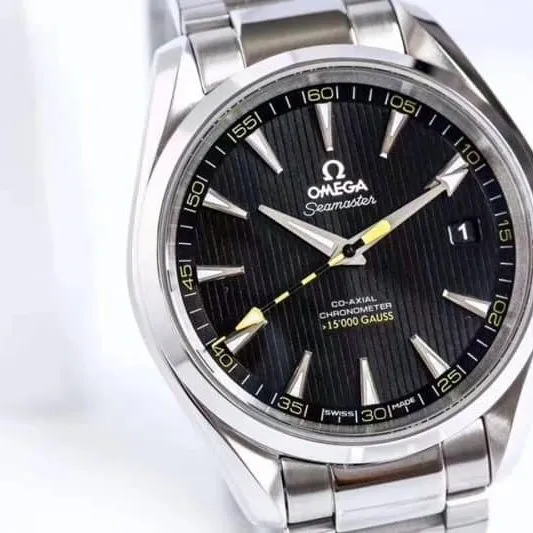 VS Omega Seamaster 150M "Yellow Jacket" 8500 Movement: Real vs. Fake Comparison Review Detailed Images