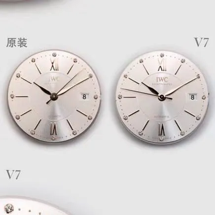 Portofino V7 factory IWC1:1replica watch IW458101 comparison genuine review side comparison chart