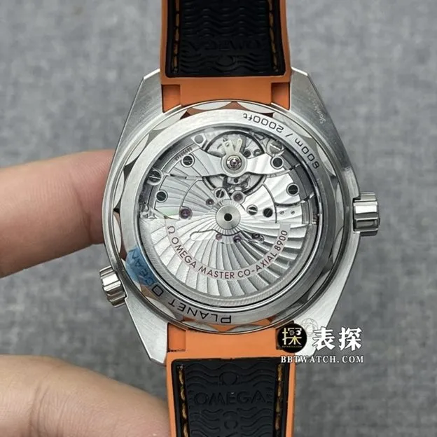 VS FactoryOmegaSeamastertop-tier 1:1high-quality watch men's black dial rubber model pictures and prices front live photo