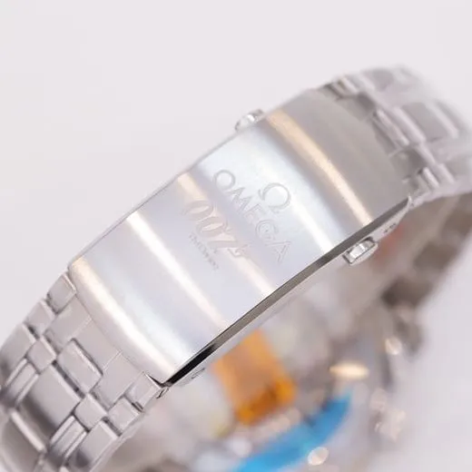 OR factory top-tier watch Omega men's Seamaster series mechanical steel bracelet watch front view