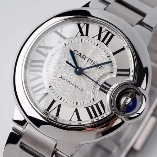 AF FactoryCartiertop-tier blue balloon ladies' watch33dial fully automatic movement watch front view