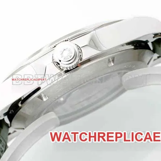 AF FactoryLongines Concas super clonegreen dial rubber model L3.830.4.02.9side live photo
