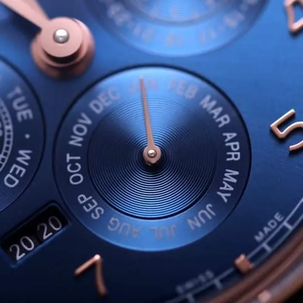 IWC watch Portuguese series true perpetual calendar complication watch detail shots