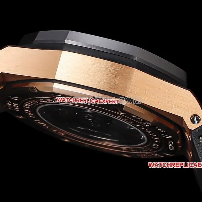 TW factory Audemars PiguetRoyal Oak offshore top-tier 1:1super dark gray plate rubber model 26416front live photo