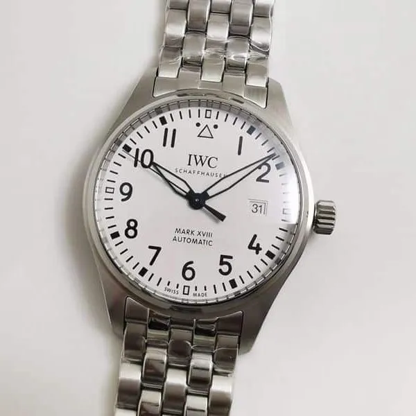 IWC high-quality watch IWC pilot mark eighteen series super V2 people-friendly version watch detail shots