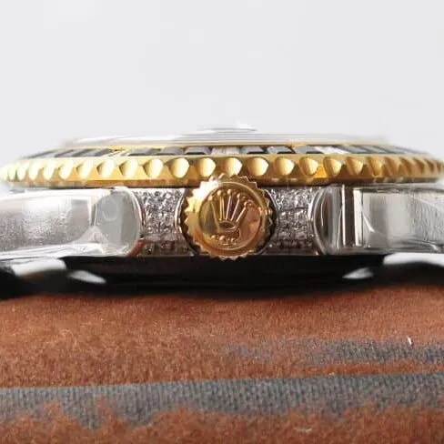 ReplicaRolex watch top-tierGMT-Master type II rear diamond customized version luxury sparkling classic trend detail shots