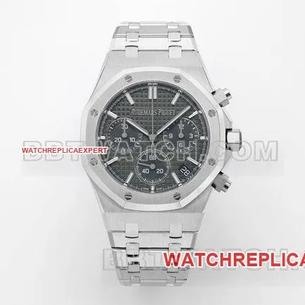 collectible Watches ZF Factory Royal Oak Audemars Piguet Gray Plate Mechanical 26240 Front Actual Picture