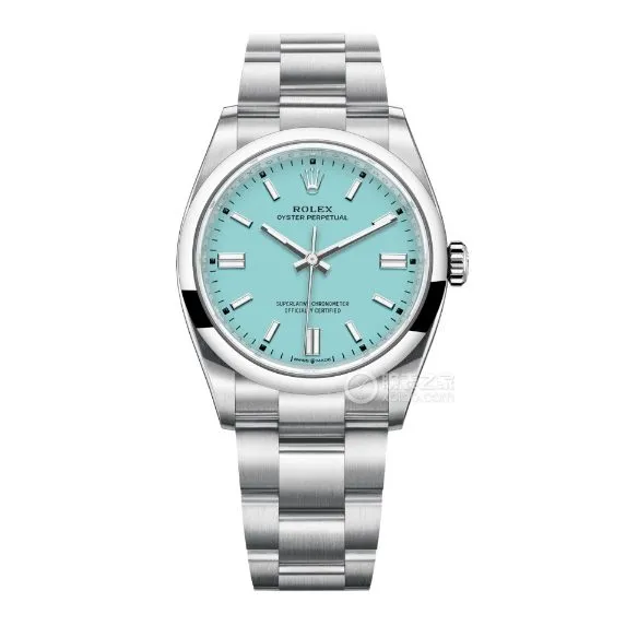 Factory C Rolex Oyster Perpetual 1:1top-tier replica36mm turquoise blue dial126000-0006caseback live photo