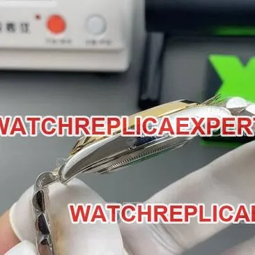 1:1replica watch log VS FactoryRolexwhite dial3235 mechanical 36mmside live photo