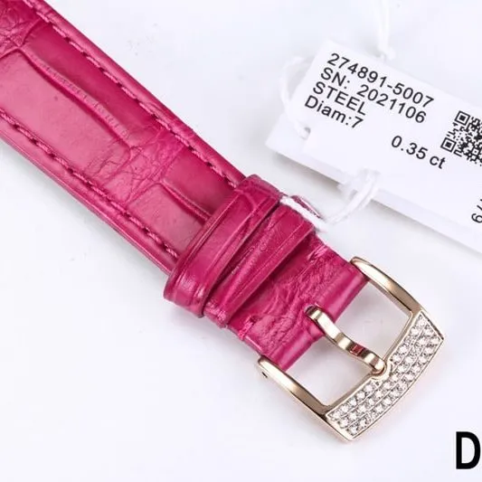 2021 latest ladies watch Chopard ultimate happy rainbow T diamond 274891-5007 front view
