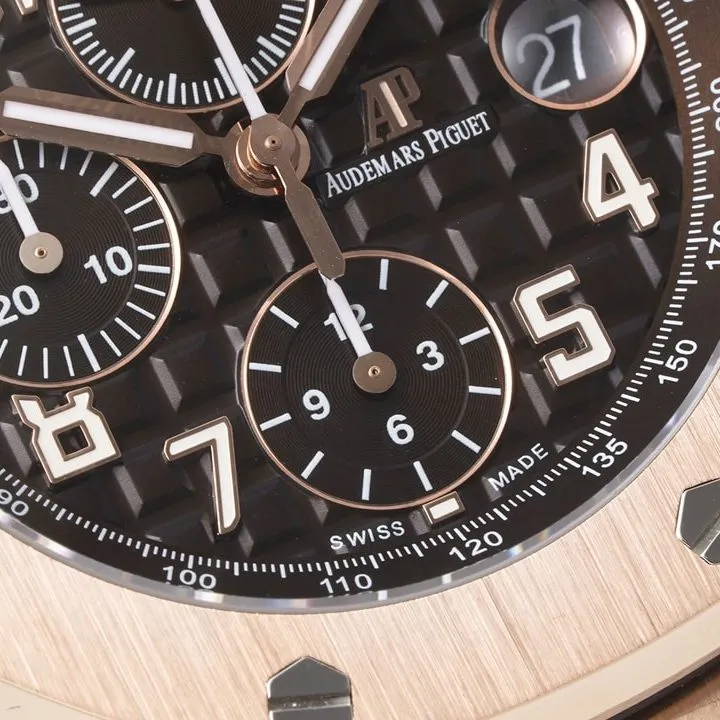 Audemars Piguettop-tier1:1replica watch,APF offshore watch,detail shots
