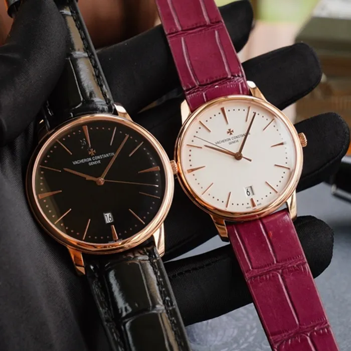 Front view of the new Vacheron Constantin Heritage Series Couple’s Watch