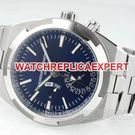 collectible watch Vacheron ConstantinV9 Factory Across the World blue dial mechanical 7920Vfront live photo