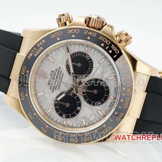 APS factory RolexDaytonatop-tier 1:1high-quality meteorite disc rose gold116515front live photo