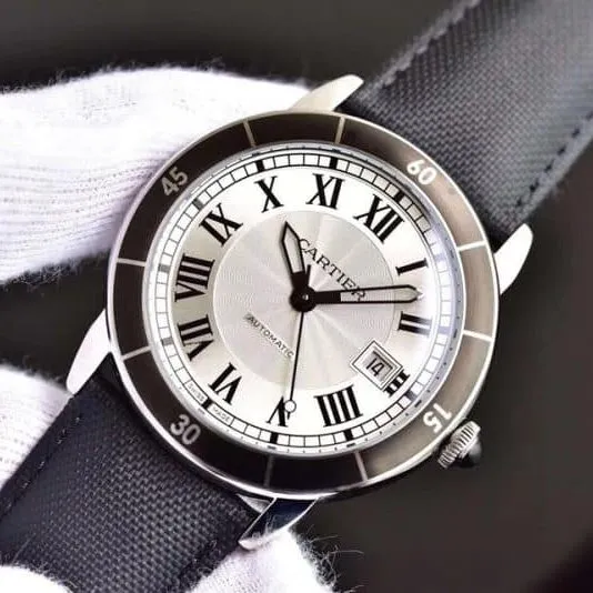 CartierRonde de Cartier series WSRN0002replica genuine and fake comparison review front view