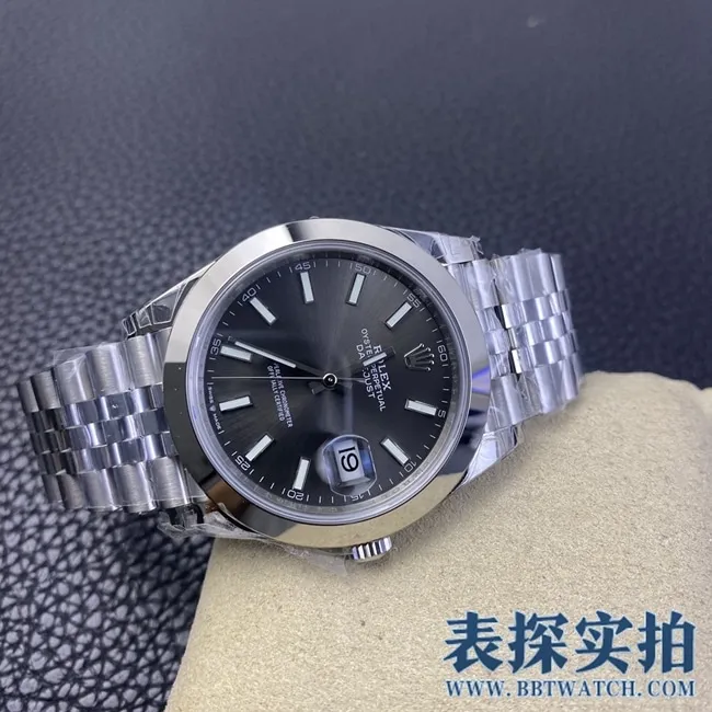 VSRolex high-quality gray plate log 41mm watch_price_style picture_quality profile