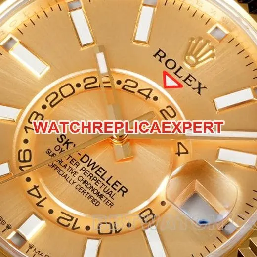 AR+ factory top-tier watch Rolex Navigator gold plate machinery yellow gold steel braceletfront live photo