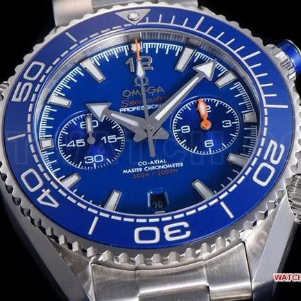 top-tier watch N1 factory OmegaSeamaster 600m blue dialfront live photo