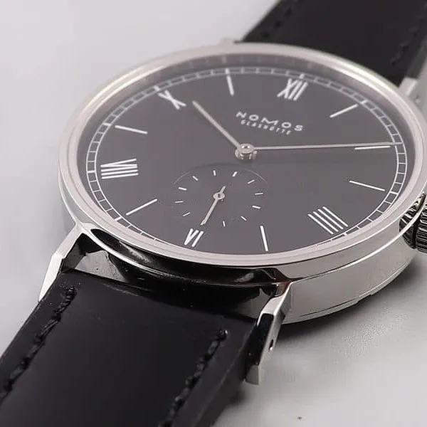 nomos watches nomos minimalist pure men's mechanical detail picture