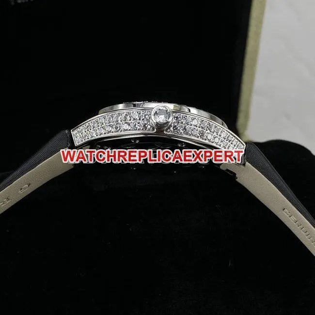 1:1replica watch Graf VCA factory sapphire crystaldiamond33mmquartz movementfront live photo