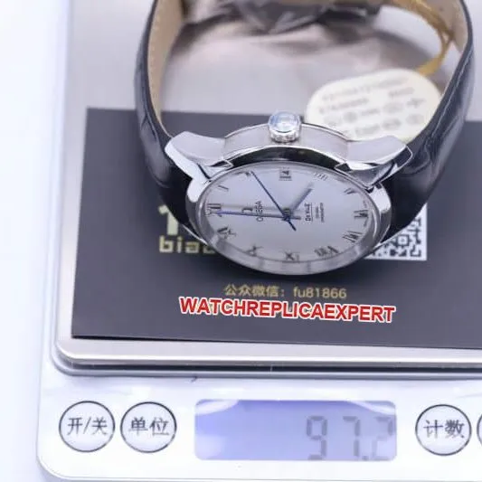 How about vsOmega De Ville Series 8500movement Watch Review - Elegant and classic style men's watch front view