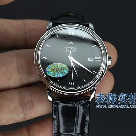 Omegareplica watchmks factory De Ville black dial side