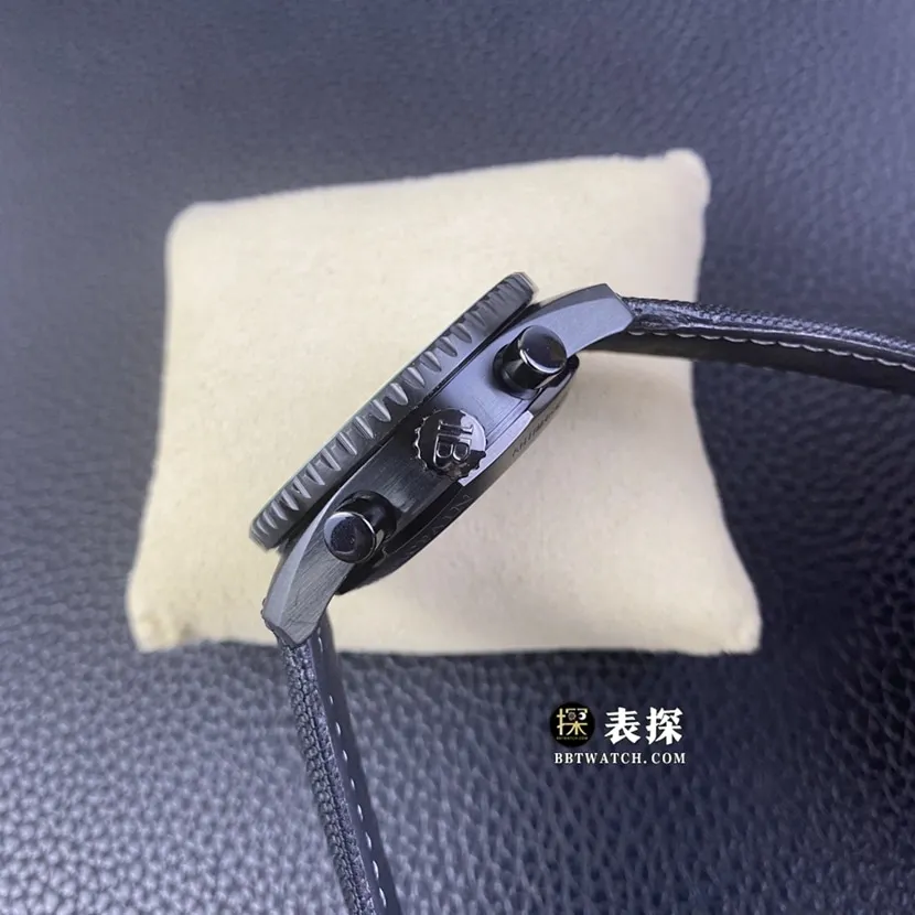 Blancpain Fifty Fathoms top-tier high-quality watch men's green dialchronographleather strap model pictures and prices front live photo