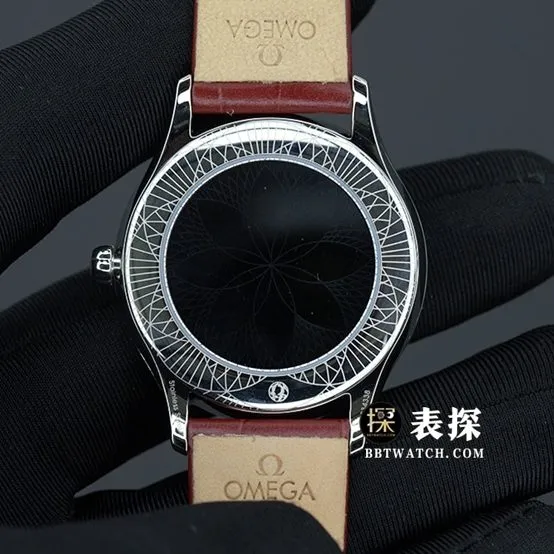 Omega Diefei top-tier high-quality watch women's red dial bracelet model pictures and prices side live photo