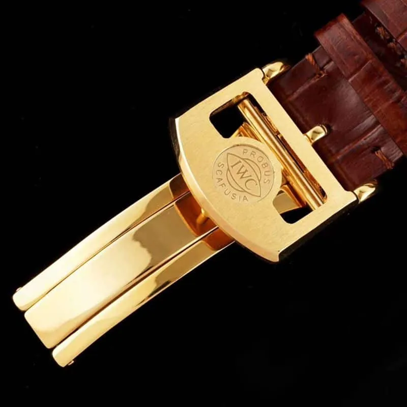 IWCIWCreplica watch Portuguese series annual calendar men's mechanical watch detail shots